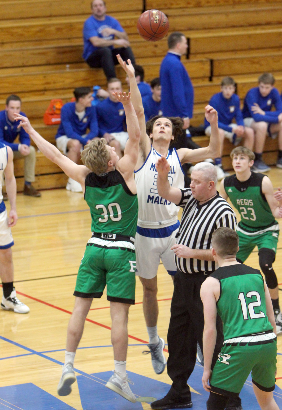 Eau Claire Regis at McDonell boys basketball 2-13-19
